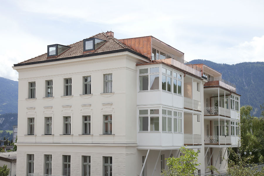 Denkmalschutz - Alte Sparkasse - Stoll Wohnen - Tirol